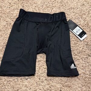Adidas Kids Black Performance Shorts
